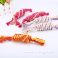 Factory Sell Candy Cotton Rope Chew Pet Toy